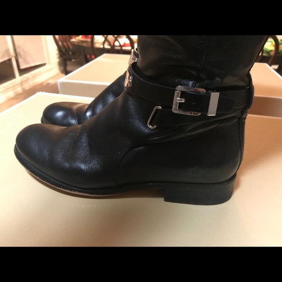 Michael by Michael Kors tall Black Leather boots - Picture 6 of 10